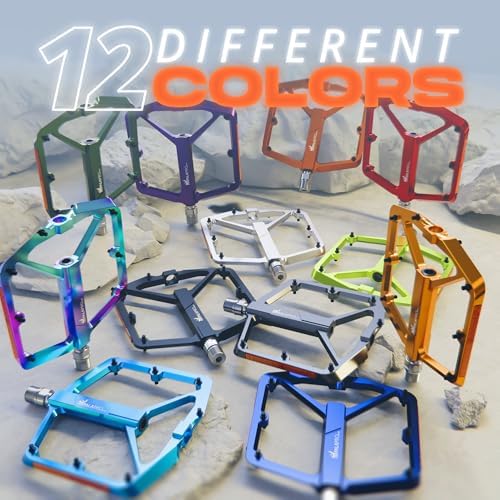 Pédale Vélo IMPALAPRO Réfléchissantes Hommes Route Sport 355g